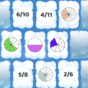 Fractions Memory • COKOGAMES